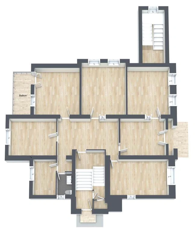 Grundriss Stadtvilla Erdgeschoss